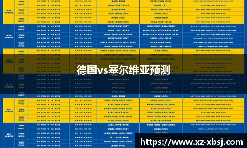 德国vs塞尔维亚预测