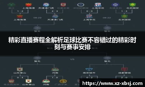 精彩直播赛程全解析足球比赛不容错过的精彩时刻与赛事安排