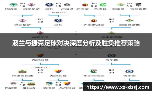 波兰与捷克足球对决深度分析及胜负推荐策略